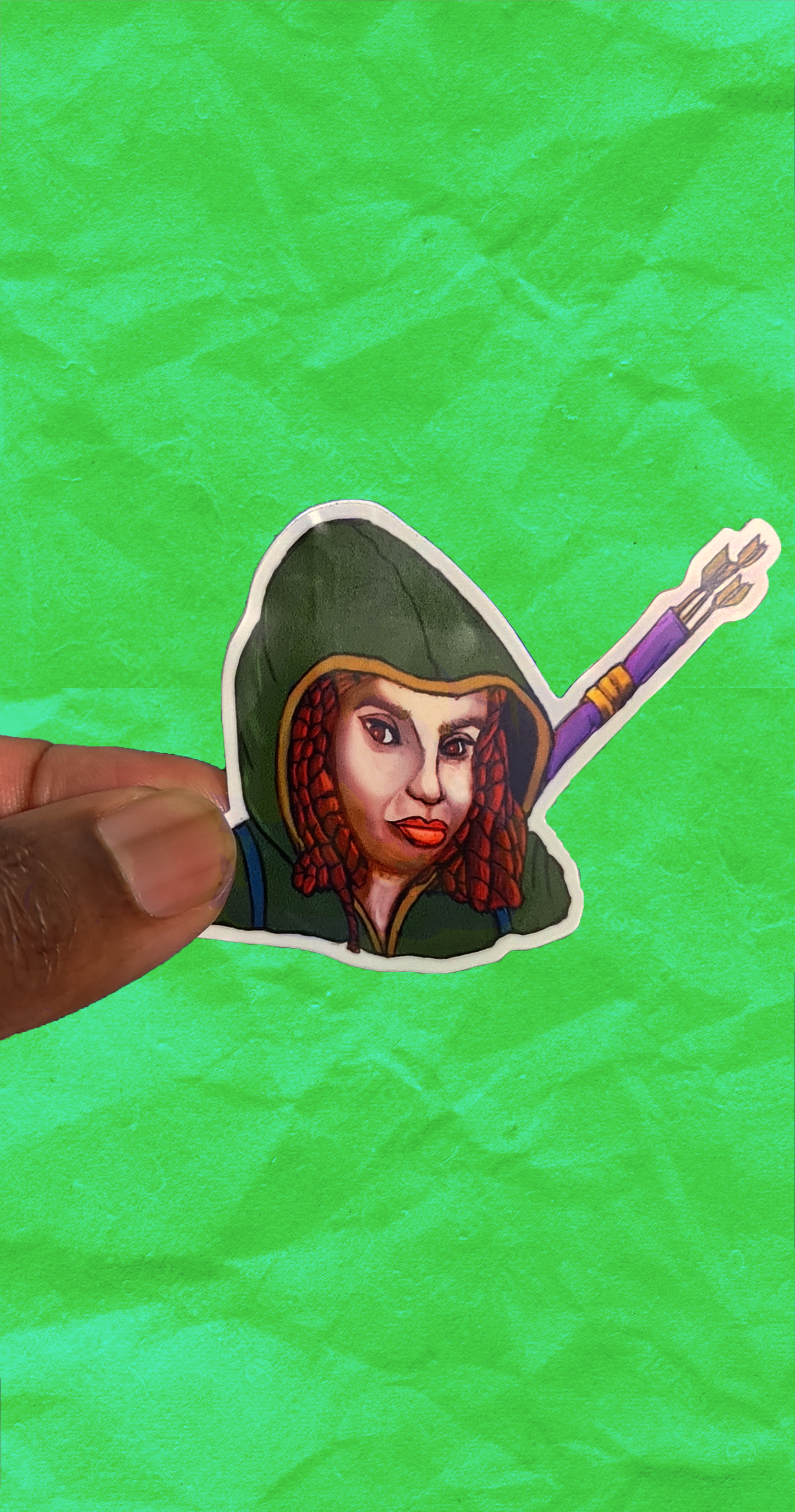 Scarbs 3" x 2" Sticker
