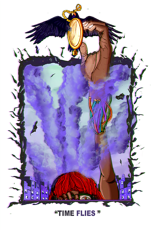 Time Flies Giclee Print